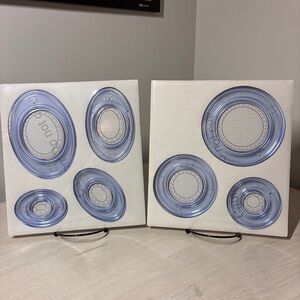 Creative Memories Custom Cutting System Oval Circle Pattern Templates Scrapbook